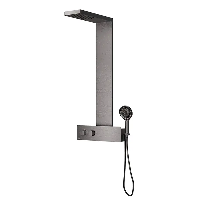 Ofertă exclusivă COLOANA DUS OXO TERMOSTATICA TITANIO CEPILLADO