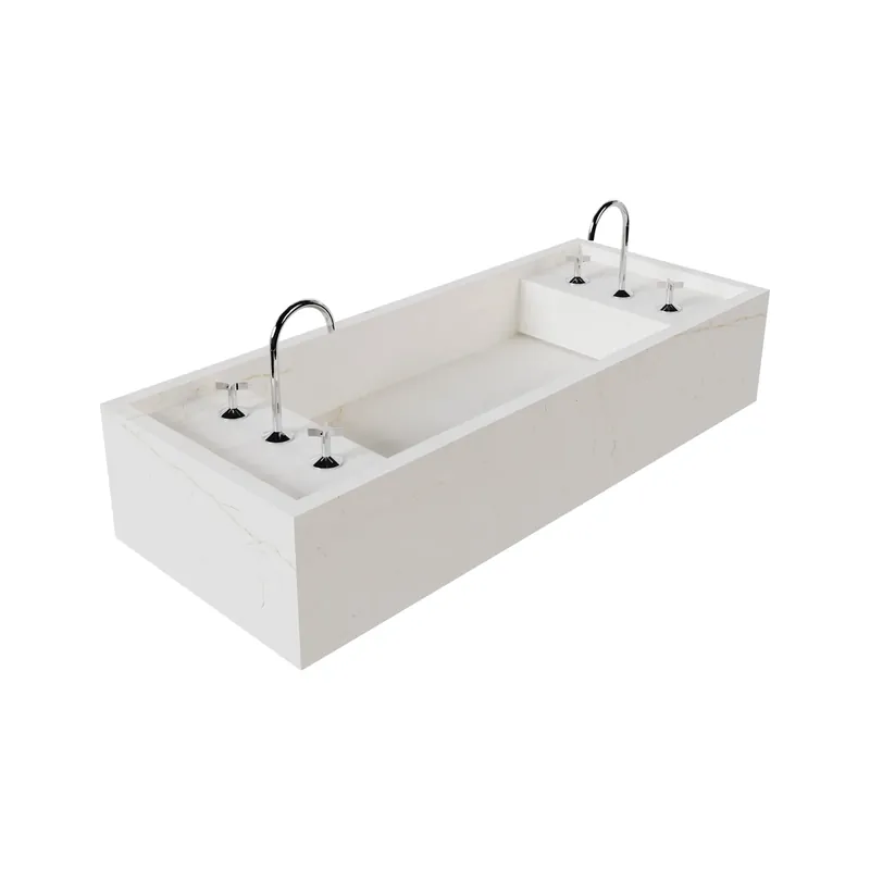 Premium LAVOAR BAIE CERAMICA CHARISHMA IVORY 120X47X20CM