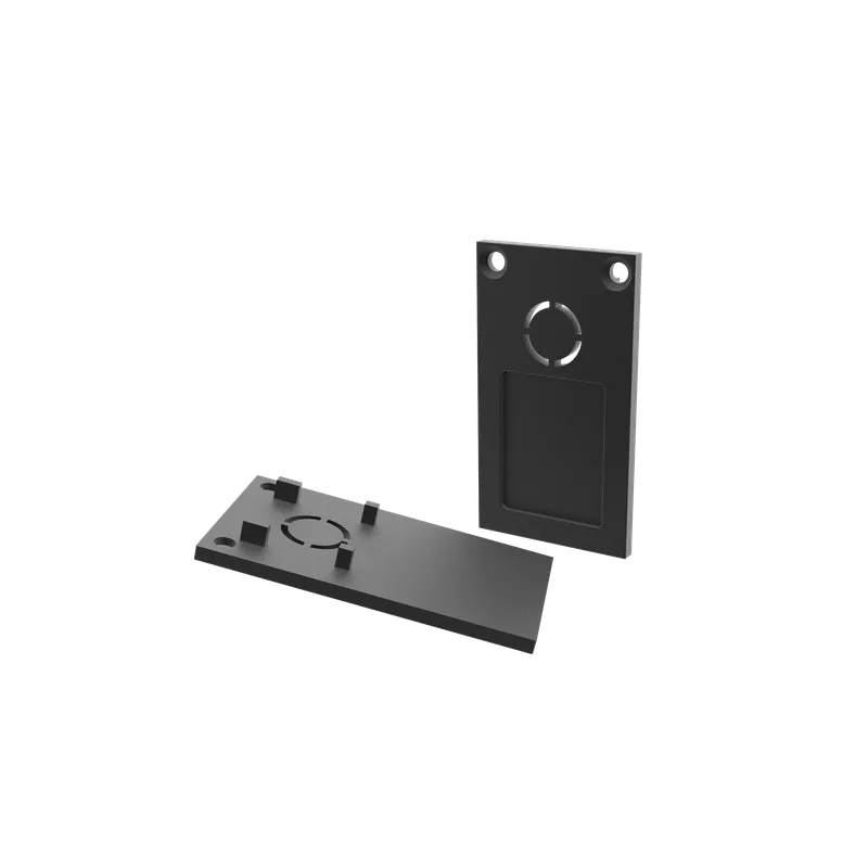 Reducere specială SET 2 CAPACE DE CAPAT SINA INCASTRATA UP/DOWN NEGRU - MAGNETIC M20