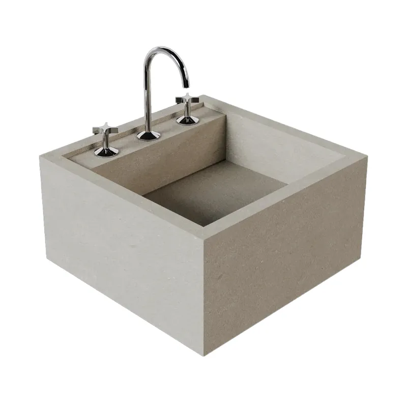 ARTEVISTA LAVOAR TIP C TRAVERTIN VIENCUT 45X45X20 CM Doar azi