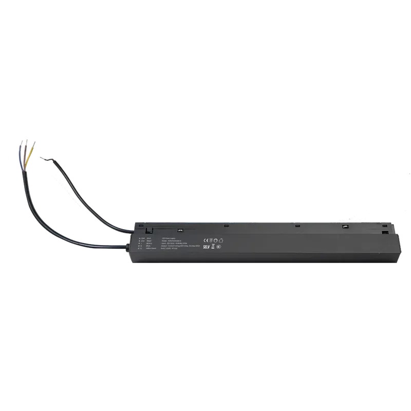 TRANSFORMATOR SLIM INCASTRAT ECO NEGRU 100W 48V - MAGNETIC M20 Reducere