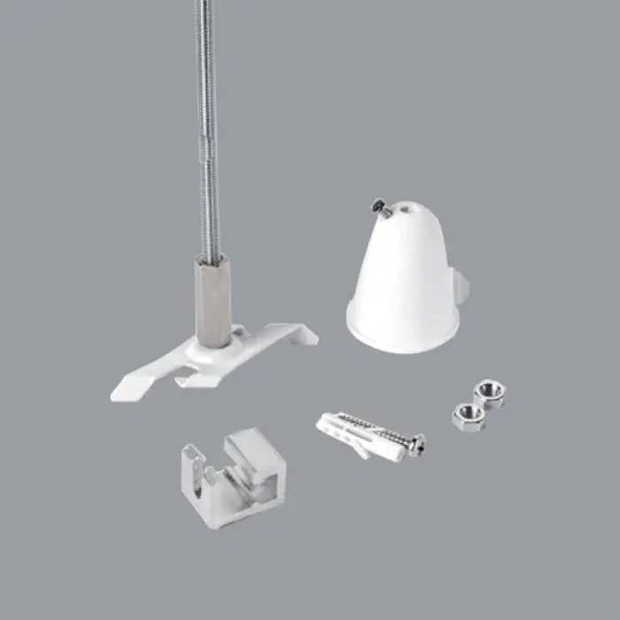 Preț mic SET SUSPENDARE ALB BARA FILETATA 100CM SINA APLICATA - 220V TRIFAZAT