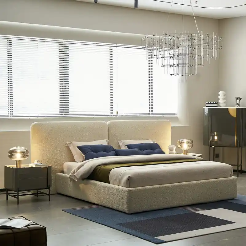 PAT TAPITAT ARABIO BUCLE ALB 180*200CM Bestseller