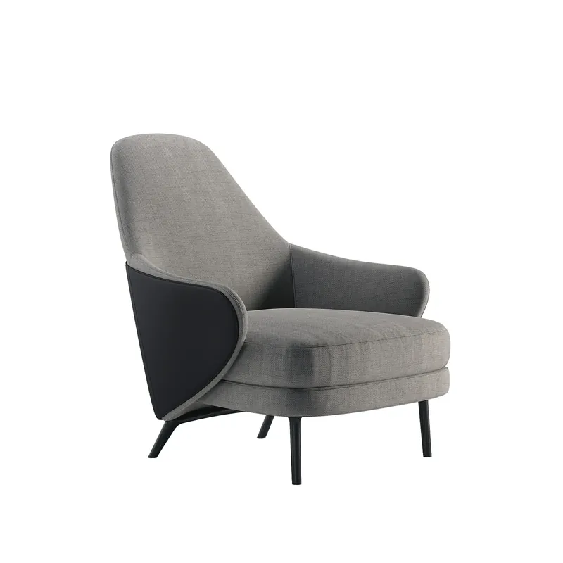 Reducere specială FOTOLIU ELYSIUM TEXTIL + MICRO-PIELE GRI