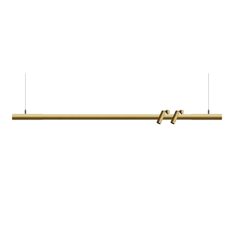 Livrare expres CORP DE ILUMINAT SUSPENDAT MODULAR C-01B 1810 MM AURIU 46W 3000K - ELITE 30