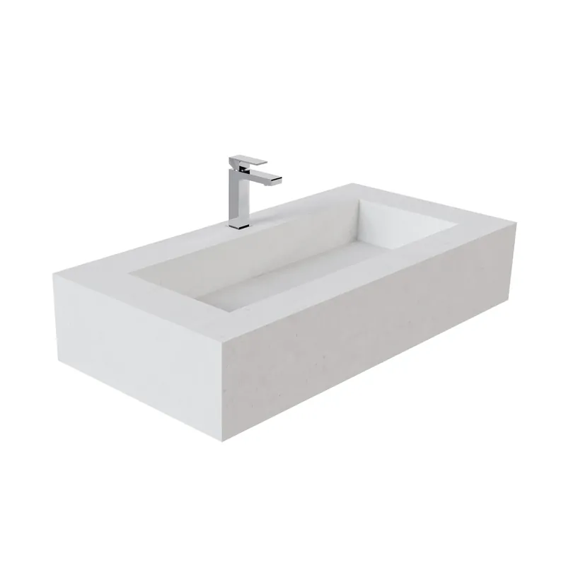 LAVOAR DIN CERAMICA FLODSTEN SNOW, 80X47X20 CM Ofertă exclusivă