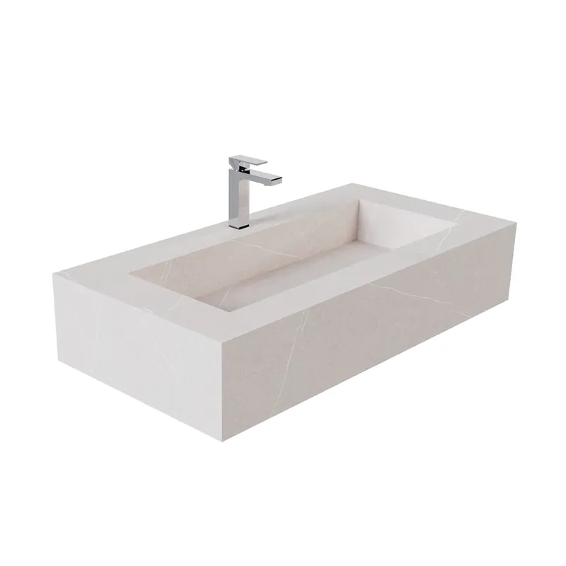 Promoție LAVOAR DIN CERAMICA CAPRI CREAM, 100X47X20 CM
