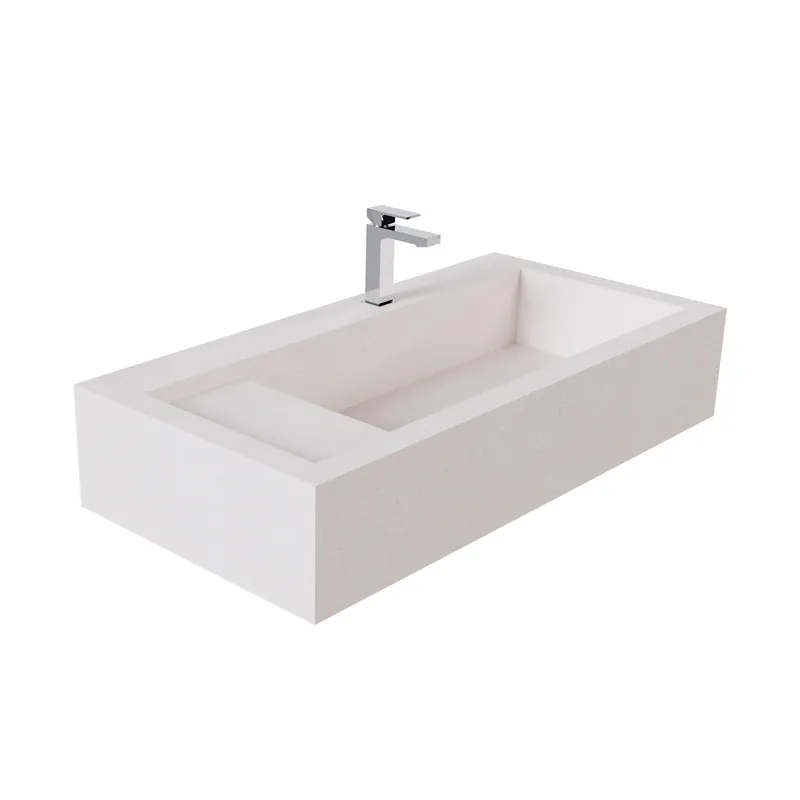 LAVOAR POLITA STANGA DIN CERAMICA PALCO IVORY, 100X47X20 CM Ofertă exclusivă