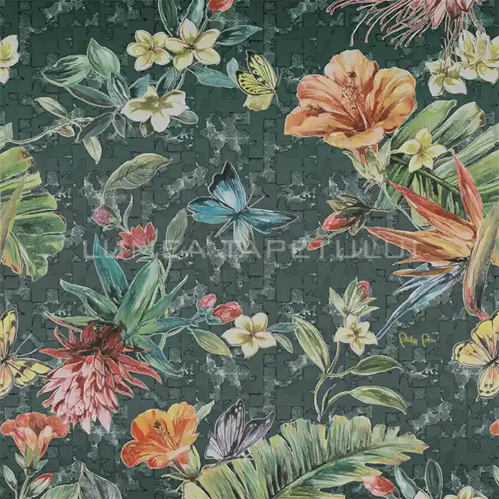 Popular Tapet dormitor ornamente florale Philipp Plein Z80065