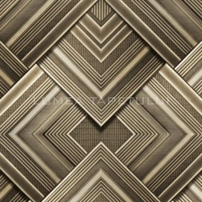 Tapet dormitor figuri geometrice Elie Saab Z64865 Disponibil imediat