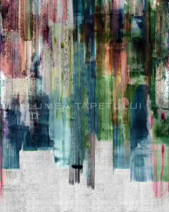 Panel Grandeco MURAL YOUNG EDITION – fototapet 1,59 x 2,8 m vopsea abstract ML3901 Preț mic