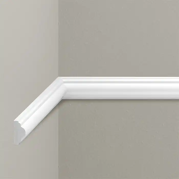 Vezi acum Profil decorativ tip brau polimer dur alb 1.8 x 4 x 244 cm Cezar LPC02