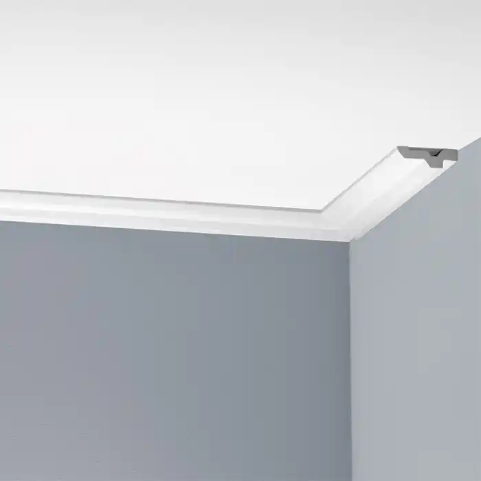 Cornisa decorativa poliuretan rigid 6 x 2 x 240 cm Cezar LGG23 Plată securizată