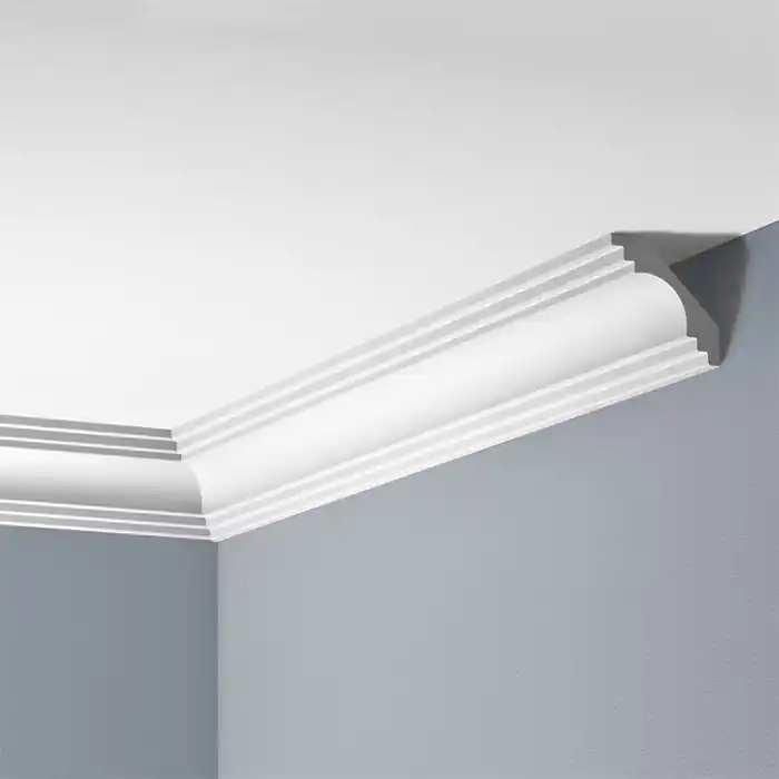 Preț redus Cornisa decorativa poliuretan rigid 7 x 7 x 240 cm Cezar LGG17