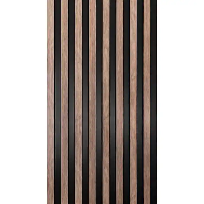 Panou decorativ tip riflaj culoare stejar gri din duropolimer 200 x 11.5 x 2 cm Lamelli L0303T Super ofertă