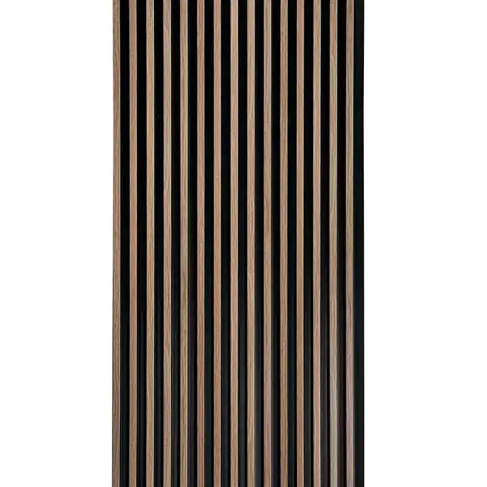 Panou decorativ tip riflaj culoare stejar gri din duropolimer 270 x 12 x 1,2 cm Lamelli L0103 Popular