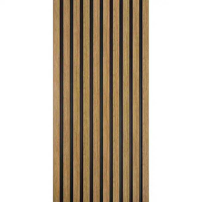 Panou decorativ tip riflaj culoare stejar natural din duropolimer 270 x 12,1 x 1,2 cm Lamelli L0205 Preț promoțional