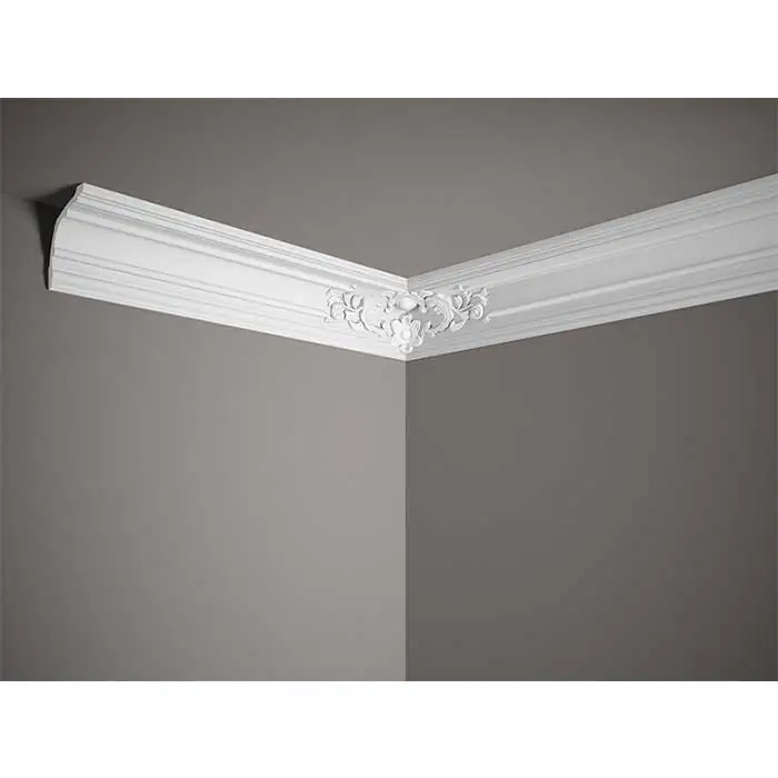 Ofertă Cornisa decorativa poliuretan rigid 17 x 17.8 x 200 cm Mardom Decor MDA113