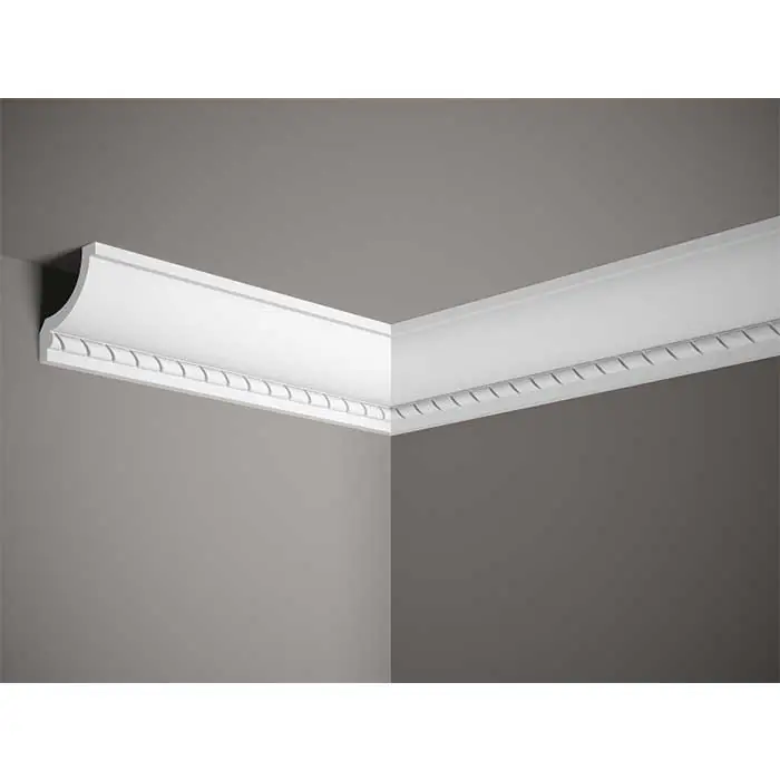 Reducere de preț Cornisa decorativa poliuretan 200 x 7 x 7,6 cm Mardom Decor MDA121