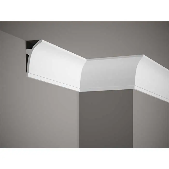 Cornisa decorativa poliuretan rigid 10 x 5 x 200 cm Mardom Decor MDB100 Calitate înaltă