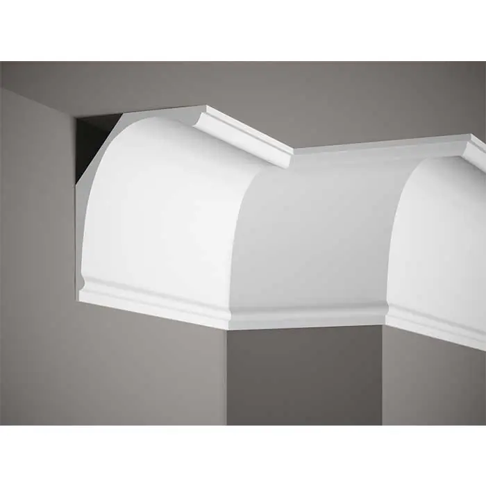 Premium Cornisa decorativa poliuretan rigid 18 x 14 x 200 cm Mardom Decor MDB103