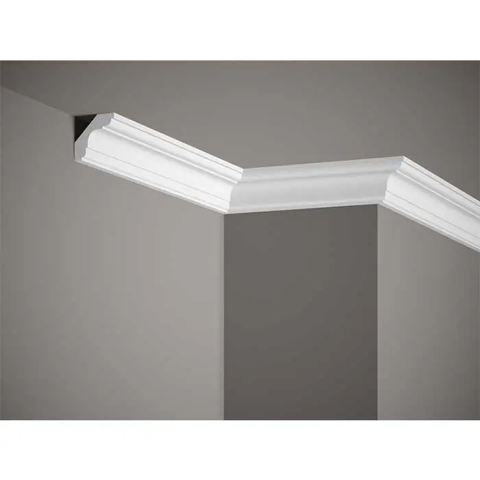 Promoție Cornisa decorativa poliuretan rigid 4,4 x 4,4 x 200 cm Mardom Decor MDB112