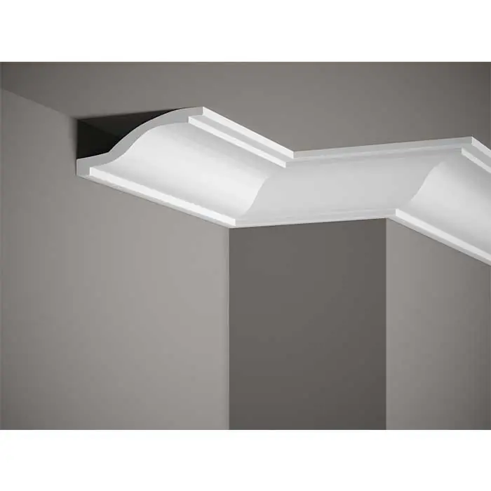 Cornisa decorativa poliuretan rigid 6 x 13 x 200 cm Mardom Decor MDB127 Comandă acum