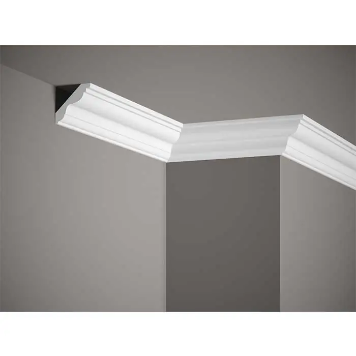 Reducere extra Cornisa decorativa poliuretan rigid 5 x 5,5 x 200 cm Mardom Decor MDB147