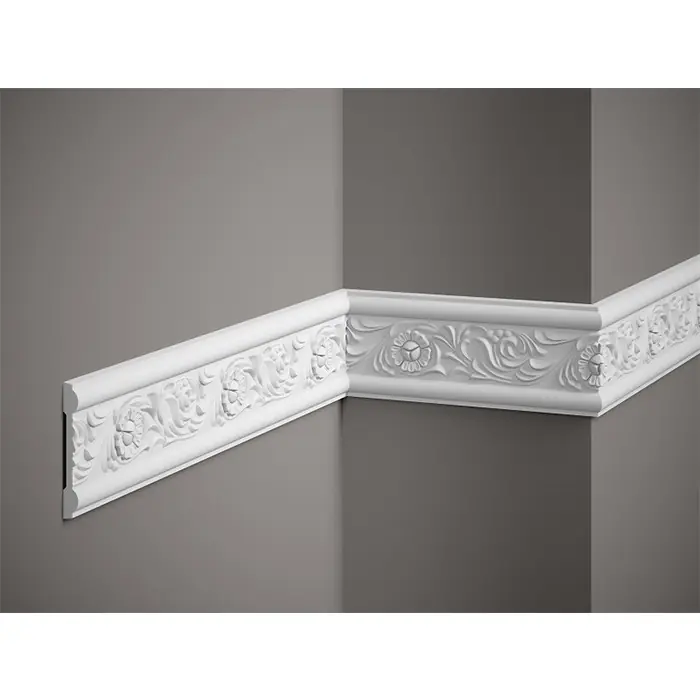 Vezi acum Profil decorativ tip brau poliuretan dur 1,3 x 7,8 x 200 cm Mardom MDC217