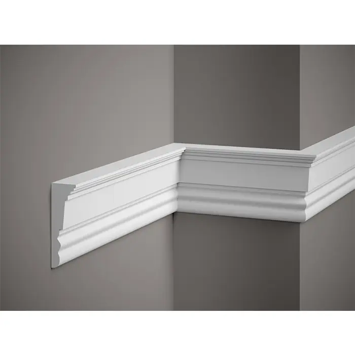 Ultima șansă Profil decorativ tip brau poliuretan dur 3,3 x 10,1 x 200 cm Mardom MDD334