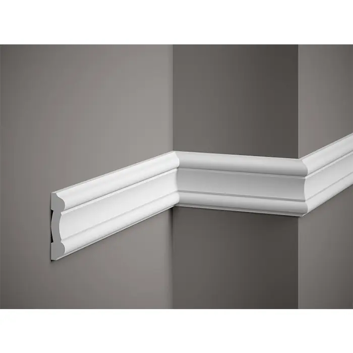 Profil decorativ tip brau poliuretan dur 1,9 x 8,1 x 200 cm Mardom MDD339 Livrare expres