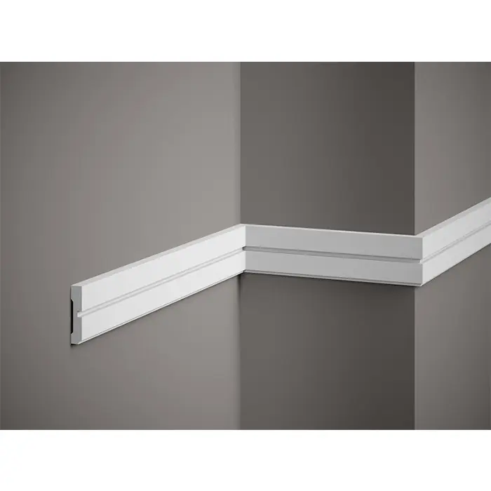 Profil decorativ tip brau poliuretan dur 1,1 x 5,1 x 200 cm Mardom MDD414 Reducere