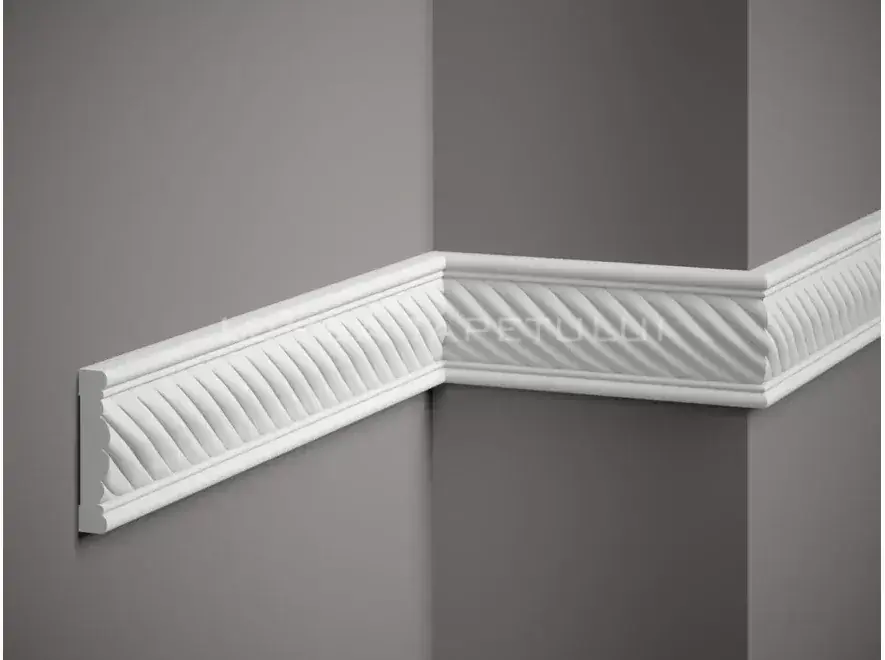 Profil decorativ tip brau poliuretan flexibil 1.5 x 7.5 x 200 cm Mardom MDC239F Lichidare de stoc