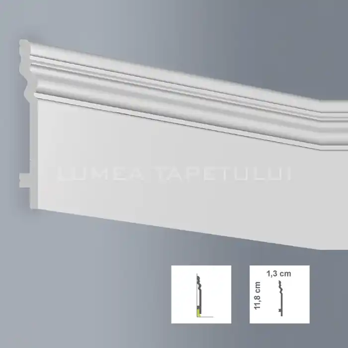 Popular Plinta decorativa polimer dur Bovelacci L11813