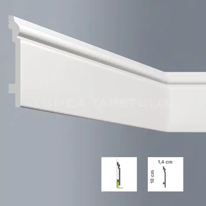 Plinta decorativa polimer dur Bovelacci L10014 Ieftin