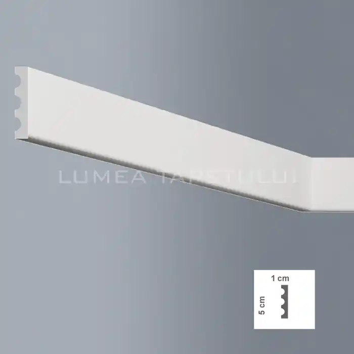 Bagheta decorativa perete polimer dur Bovelacci L5010 Calitate înaltă