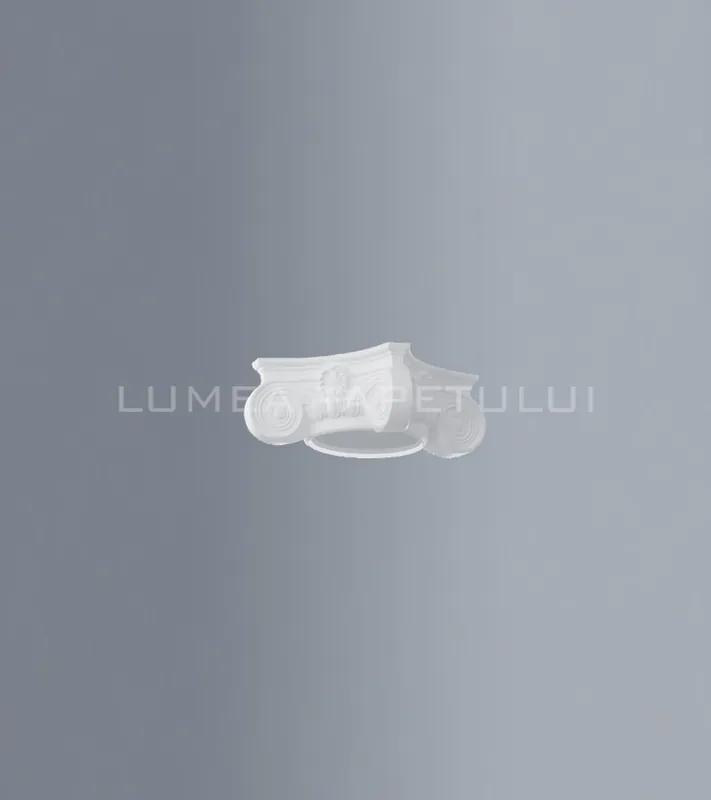 Ultima șansă Capitel pilastru circular din poliuretan dur 35 x 35 x 14 cm Bovelacci ClassicStyl CCOL3231