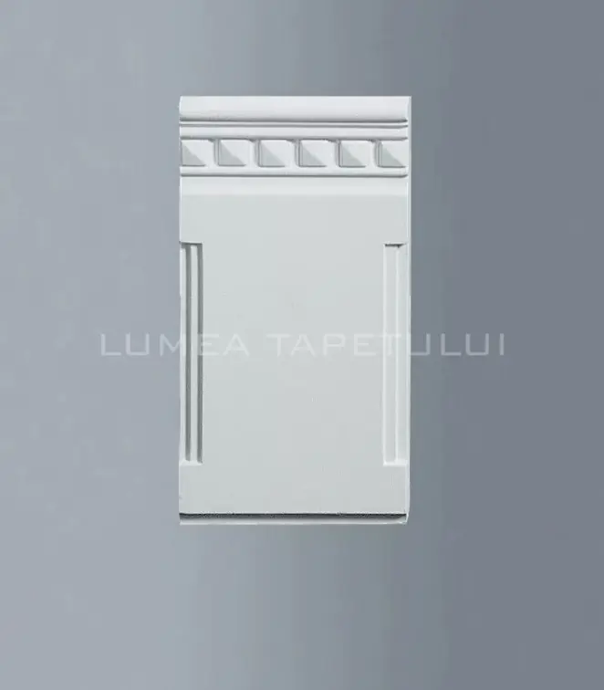 Doar azi Baza pilastru pentru perete din poliuretan dur 13.5 x 26 x 3 cm Bovelacci ClassicStyl CL3203