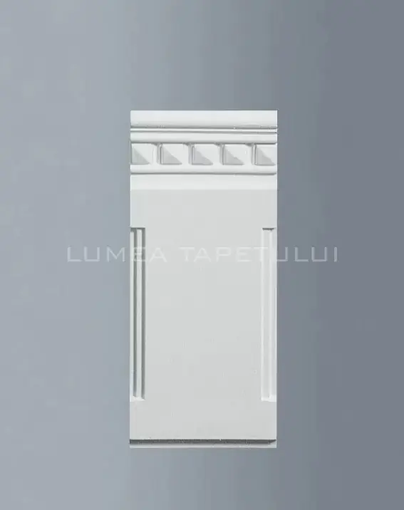 Baza pilastru pentru perete din poliuretan dur 11 x 26 x 3 cm Bovelacci ClassicStyl CL3213 Premium