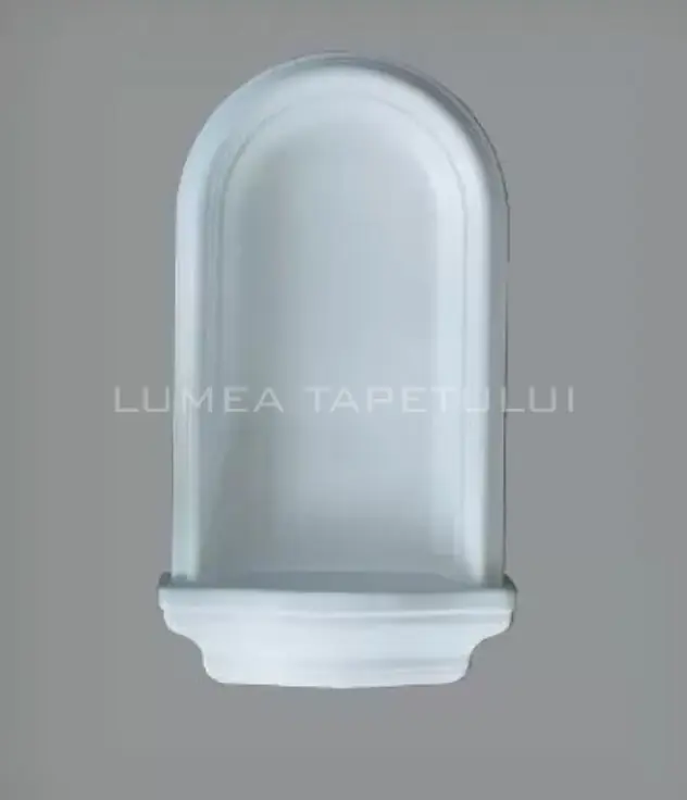 Nisa ornamentala pentru perete din poliuretan dur 27.8 x 49 x 8 cm Bovelacci ClassicStyl CN3002 Nu rata