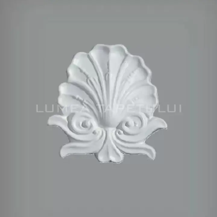 Super ofertă Ornament pentru perete sau tavan din poliuretan dur 12.5 x 13 x 1 cm Bovelacci ClassicStyl CF3654