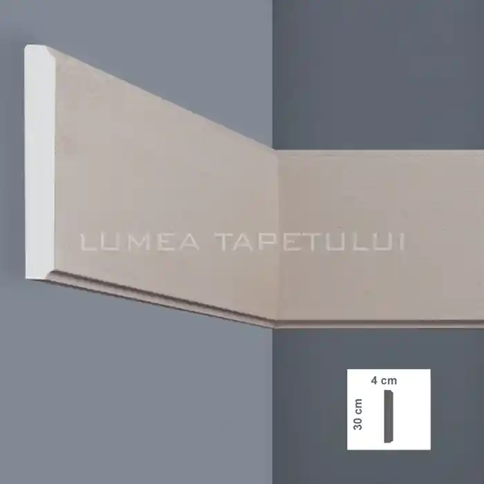 Profil decorativ pentru exterior 4 x 30 x 200 cm Bovelacci BM9025 Plată securizată
