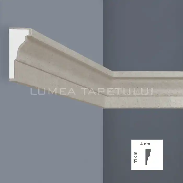 Profil decorativ pentru exterior 4 x 11 x 200 cm Bovelacci BM9019 Ofertă specială