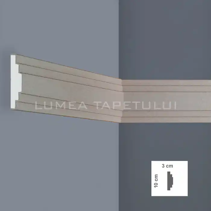 Profil decorativ pentru exterior 3 x 10 x 200 cm Bovelacci BM9017 Nu rata