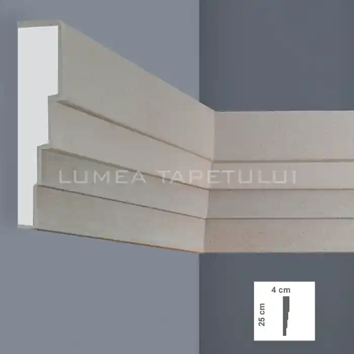 Profil pentru exterior 4 x 25 x 200 cm Bovelacci BM9009 Preț mic