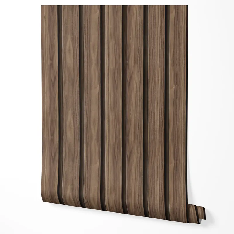 Tapet autoadeziv, furnir pentru mobilă, folie decorativ lamele decorative din lemn plăci de masă 10m x 0,5m Ofertă specială