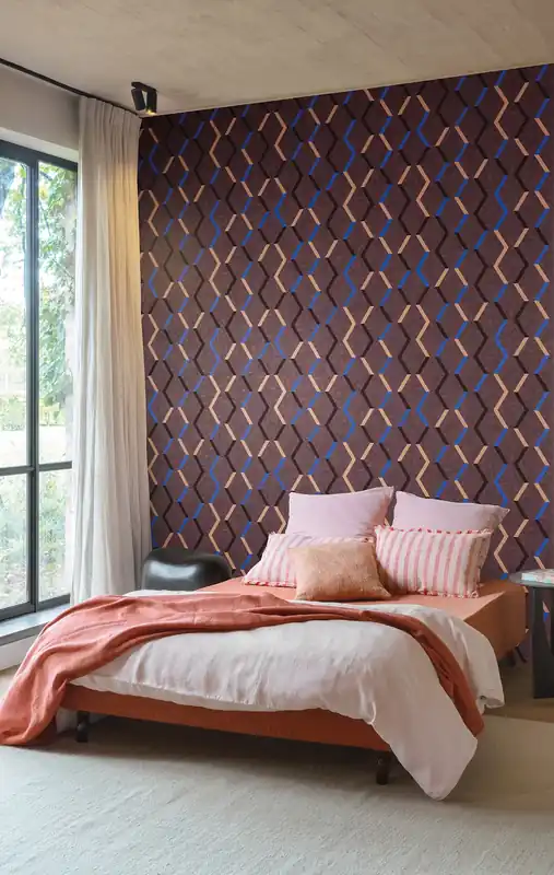 Tapet Zigzag Admiral colectia Joy cod JOY005 Khroma by Masureel Discount
