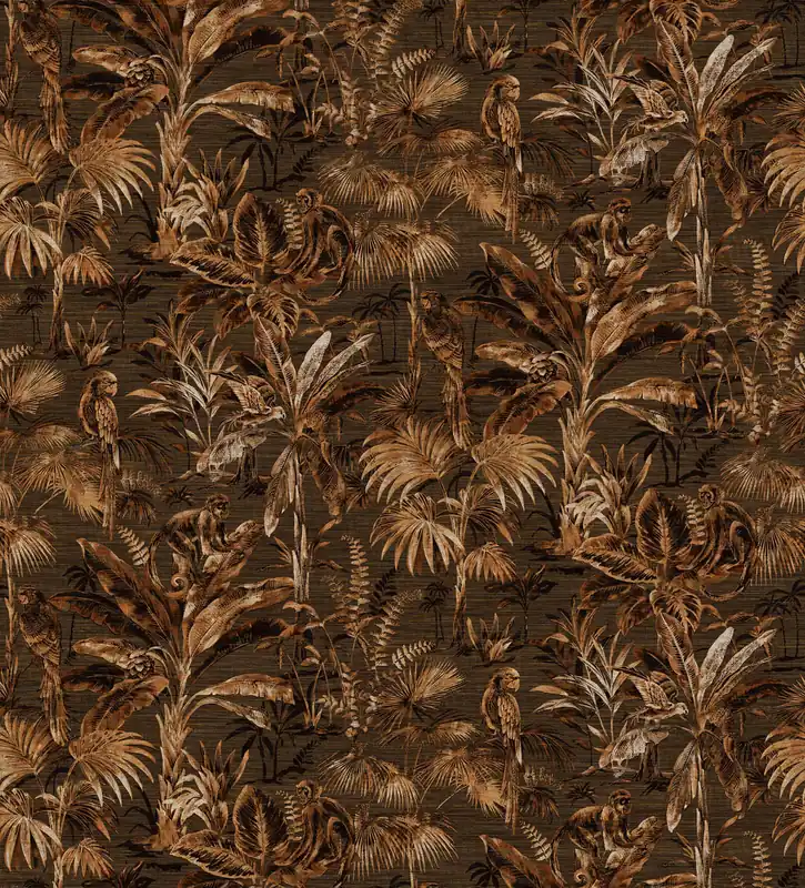 Preferatul clienților Tapet tropical, cu maimute colectia Lemuria panel cod 6592