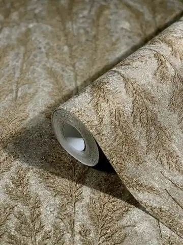 Tapet Marburg floral vintage extralavabil, bej, crem, auriu, Natural Opulence 33211 Preț redus