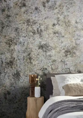 Ofertă de sezon Tapet Marburg model perete de piatra, gri, antracit, maro, Natural Opulence 33203